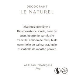 Déodorant le naturel