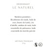 Déodorant le naturel