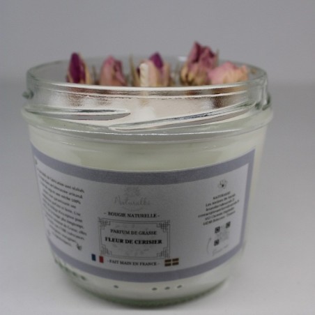Bougie végétale fleur de cerisier